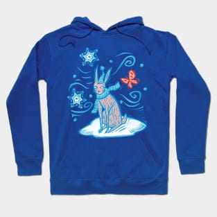 Christmas Rabbit Hoodie